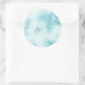 Abstracte achtergrond ronde sticker (Tas)