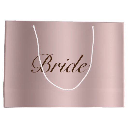 abstracte achtergrond roos-goud groot cadeauzakje (Achterkant)