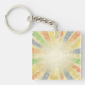 Abstracte achtergrond sleutelhanger (voorkant)