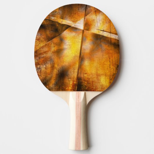 abstracte achtergrond tafeltennisbatje (Voorkant)