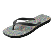 Abstracte  achtergrond teenslippers (Schuin)