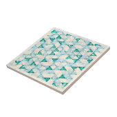 Abstracte achtergrond tegeltje (Zijkant)