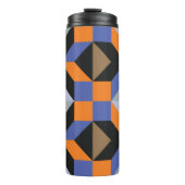 abstracte achtergrond thermosbeker (Voorkant)