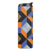 abstracte achtergrond thermosbeker (Gedraaid links)