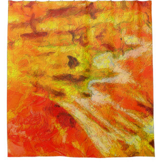 Abstracte achtergrond van de grijptextuur. Schilde Douchegordijn