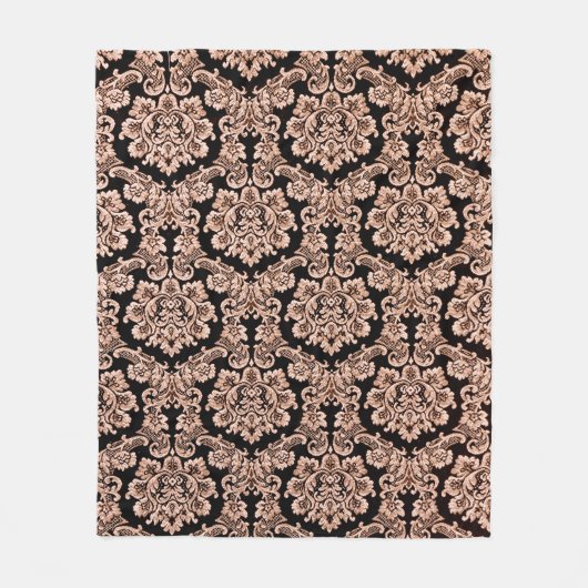 Abstracte achtergrond van een zwaar paars brocadew fleece deken (Voorkant)