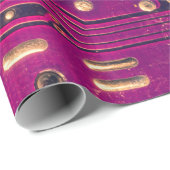 Abstracte achtergrond van elektronische schakeling cadeaupapier (Rol Hoek)