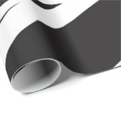 Abstracte achtergrond van golven. 3D optische illu Cadeaupapier (Rol Hoek)