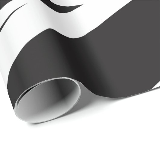 Abstracte achtergrond van golven. 3D optische illu Cadeaupapier (Rol Hoek)