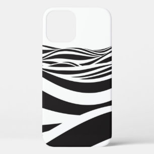 Abstracte achtergrond van golven. 3D optische illu Case-Mate iPhone Case