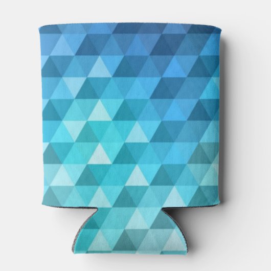 Abstracte achtergrond van mozaïekpatroon blikjeskoeler (Achterkant)