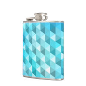 Abstracte achtergrond van mozaïekpatroon heupfles (Links)