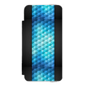 Abstracte achtergrond van mozaïekpatroon incipio iPhone portemonnee hoesje (Voorkant Agenda)