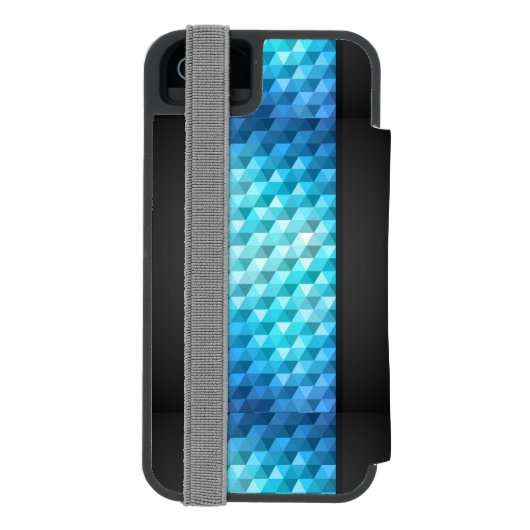 Abstracte achtergrond van mozaïekpatroon incipio iPhone portemonnee hoesje (Agenda Achterkant)