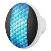 Abstracte achtergrond van mozaïekpatroon keramische knop (Rechts)