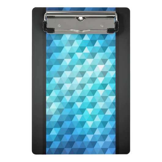Abstracte achtergrond van mozaïekpatroon mini klembord (Voorkant)