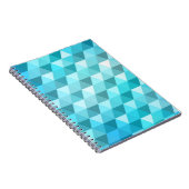 Abstracte achtergrond van mozaïekpatroon notitieboek (Rechterzijde)