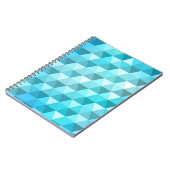 Abstracte achtergrond van mozaïekpatroon notitieboek (Linkerzijde)