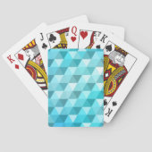 Abstracte achtergrond van mozaïekpatroon speelkaarten (Achterkant)