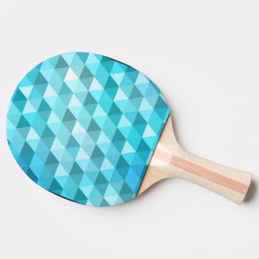 Abstracte achtergrond van mozaïekpatroon tafeltennisbatje (Zijkant)