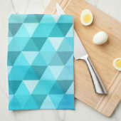 Abstracte achtergrond van mozaïekpatroon theedoek (Quarter Fold)