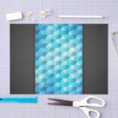 Abstracte achtergrond van mozaïekpatroon tissuepapier (Craft)