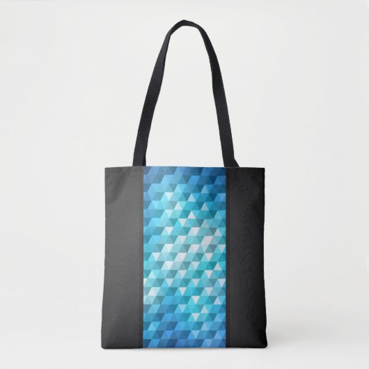 Abstracte achtergrond van mozaïekpatroon tote bag (Voorkant)