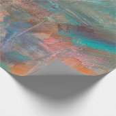 Abstracte achtergrond van olieverfschilderijen. Ol Cadeaupapier (Hoek)