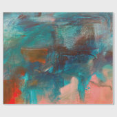 Abstracte achtergrond van olieverfschilderijen. Ol Cadeaupapier (Vlak)