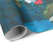 Abstracte achtergrond van olieverschilderen op can cadeaupapier (Rol Hoek)