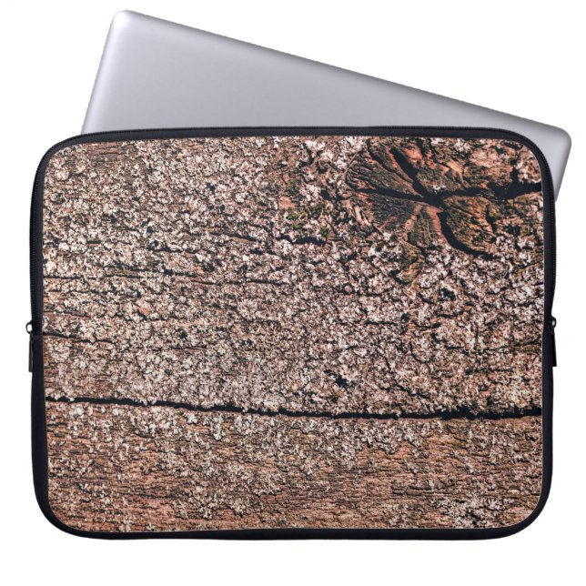 abstracte achtergrond van oude houtextuur closeupa laptop sleeve (Voorkant)
