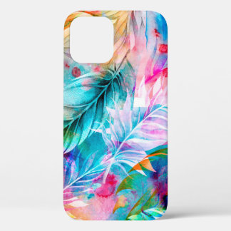 Abstracte achtergrond van waterverf vlekken en vle Case-Mate iPhone case