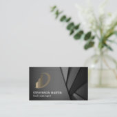 Abstracte achtergrond visitekaartje (Staand voorkant)