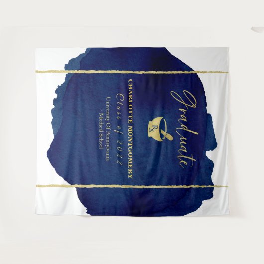 Abstracte achtergrond voor afstudeerders van de ap wandkleed (Voorkant (horizontaal))