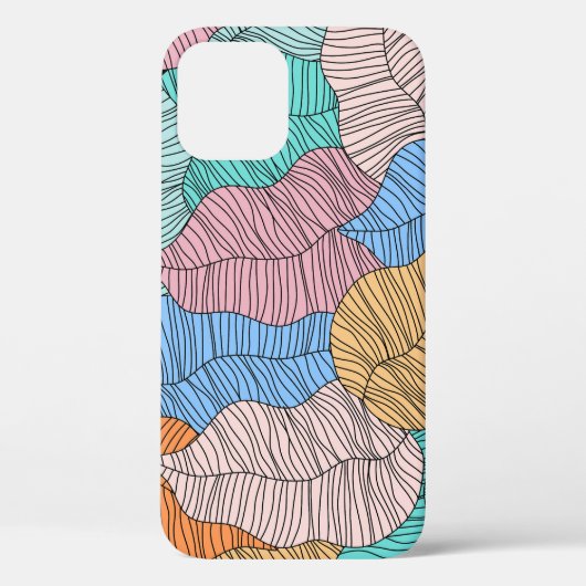 Abstracte achtergrond voor kleurenschildervormig b Case-Mate iPhone case (Achterkant)
