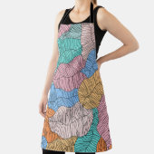 Abstracte achtergrond voor kleurenschildervormig b schort (Insitu)