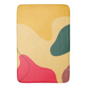 Abstracte achtergrond voor kleurrijke organische v badmat (Voorkant Verticaal)