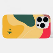 Abstracte achtergrond voor kleurrijke organische v Case-Mate iPhone case (Achterkant (horizontaal))