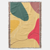 Abstracte achtergrond voor kleurrijke organische v deken (Voorkant Verticaal)