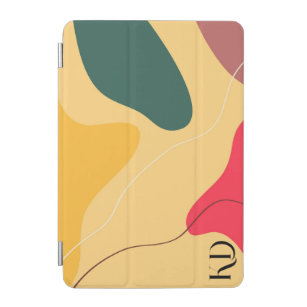 Abstracte achtergrond voor kleurrijke organische v iPad mini cover