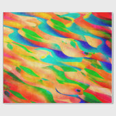 abstracte achtergrond voor multikleurenverf cadeaupapier (Vlak)