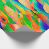 abstracte achtergrond voor multikleurenverf cadeaupapier (Hoek)