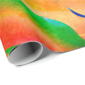 abstracte achtergrond voor multikleurenverf cadeaupapier (Rol Hoek)
