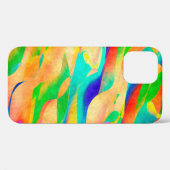abstracte achtergrond voor multikleurenverf Case-Mate iPhone case (Achterkant (horizontaal))