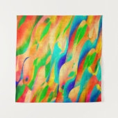 abstracte achtergrond voor multikleurenverf wandkleed (Voorkant (horizontaal))
