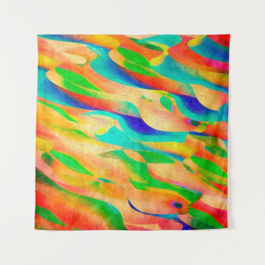 abstracte achtergrond voor multikleurenverf wandkleed (Voorkant)