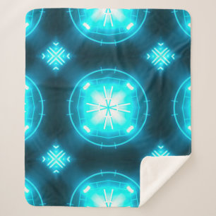 Abstracte achtergrond voor ontwerper met het glanz sherpa deken