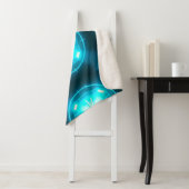 Abstracte achtergrond voor ontwerper met het glanz sherpa deken (In situ)
