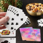 Abstracte achtergrond voor pastel pokerkaarten (Insitu)