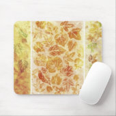 Abstracte achtergrond, waterverf, bladeren muismat (Met muis)